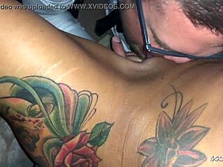 Deutsche party schlampe gets pussy licked by stranger in store outdoor!