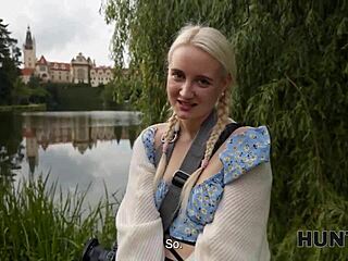 hunt4k hunter fucks young tight pussy