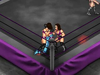 fire pro wrestling world 18 ryona cammy and samus