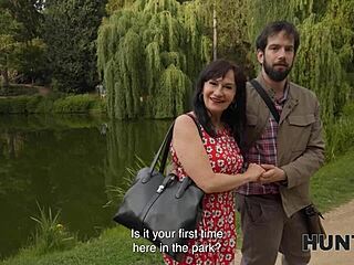 hunt4k hunter fucks young tight pussy