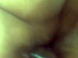 feeling excited as she spends all her money