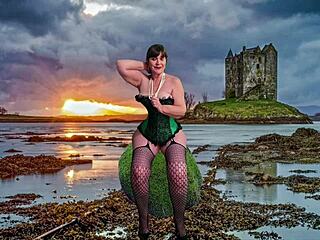 granny highlander sucks cock intensely