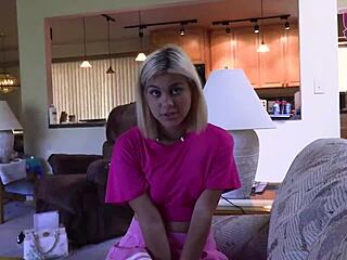 kinky babysitter lilith in lingerie fucks boss seth with wet juicy pussy quickie