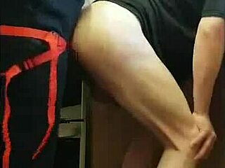 pegging my boyfriend's ass in the kitchen, cornfield, and bathroom with ass to mouth