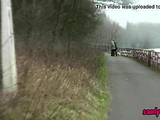 Teeny groupsex orgy by riverside