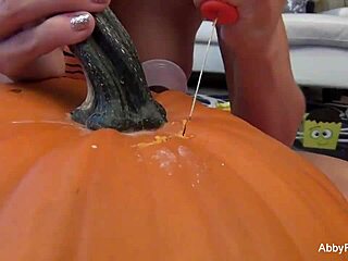 Abigail Mac's Halloween Solo With Big Tits!