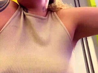 Oh no, my shirt is transparent with sweat in the gym!