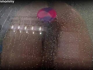Did you see me spying on my chubby roommate using her new toy in the shower?