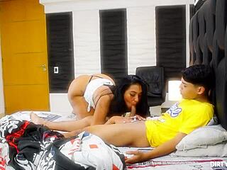 Nerd Stepbrother Dreams Of Fucking Hot Stepsister!