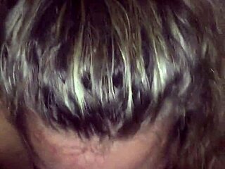 Blonde BBW Delivers Sloppy Blowjob To BBC