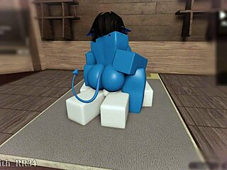 Demon girl rides big cock round 2!