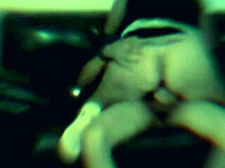 latina with tattoo gives ass to lover until milking