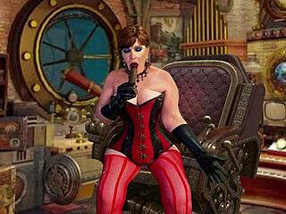 granny carmen angel fucking dildo in lingerie?