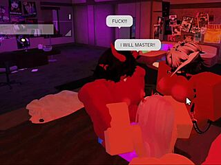 Two Futanari Fuck Slut In Threesome