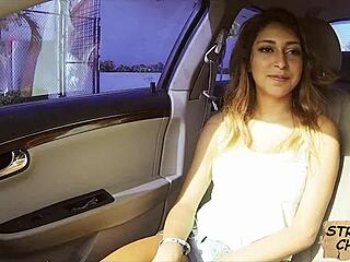 Hot Teen Babe Fucked Outdoors For A Ride