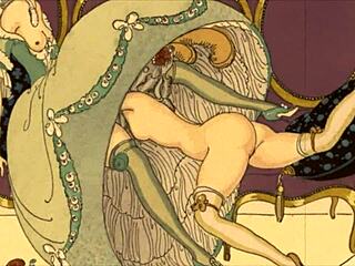 vintage erotic art from antique collections and retro styles