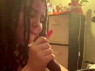 Gaknasty sucks big cock boldly