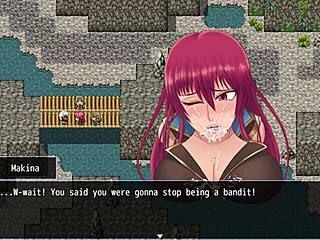 Fallen Makina Tied Up Uses Throat And Pussy