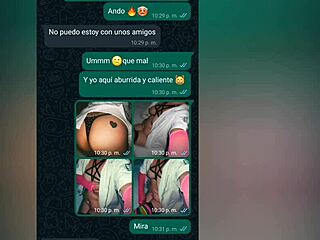 Sharon invites stranger from whatsapp home, gets dick and ass blowjobs, recorded secretly, becomes his whore