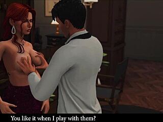 Shemale Fucks Stepdaughter's Fiance In Anal Creampie Before Wedding