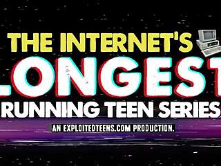 petite brunette teen gives blowjob to monster cock in casting interview