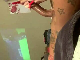 Gaknasty sucks big cock boldly