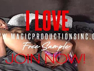 Ebony Lesbian Roleplay With Strapon Fucking And Face Sitting