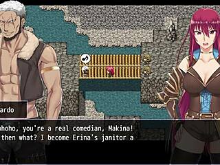 Fallen Makina Tied Up Uses Throat And Pussy