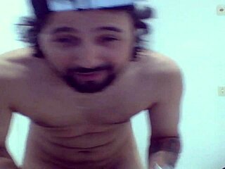 shaving leads to horny outdoor striptease and ass shaking