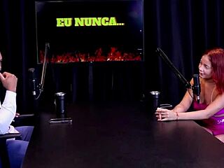 Bruna Ferrari Plays Never Have I Ever Game