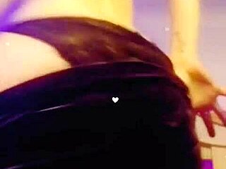 Woman Smoking While Stripping Clothes