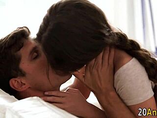 anal teen gets jizzed on her ass