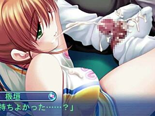 The cute blonde cheerleader in the short movie series