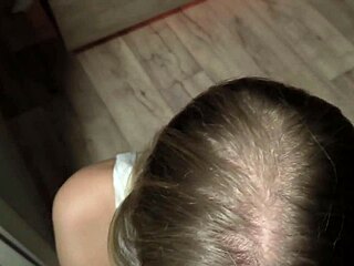 Stepsister Catches Spy And Sucks Dick