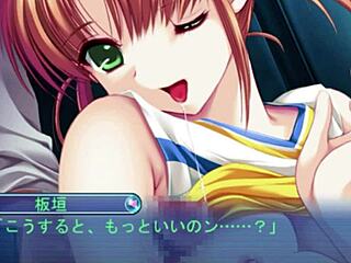 The cute blonde cheerleader in the short movie series