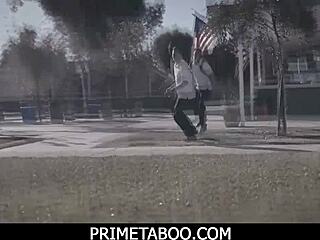 Nerdy Teen Feels Intense Double Penetration