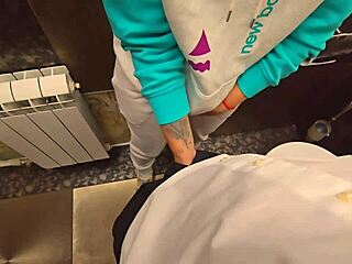 Teacher's Wet Panties Filled in School Toilet.