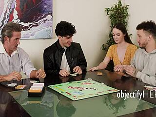 Friends Use Teen 18+ Freely In Front Of Step Dad