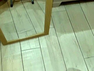 at home finding stepmom's thong, putting cock in mouth slut - cumshot with huge dick in shirt and tie