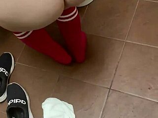 cute girl squirts on big black cock!