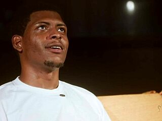 What do you think of this pretty young Brazilian girl in jeans for a casting interview?