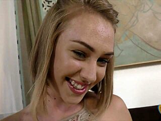 Iggy amore gives sloppy handjob and jerk off instructions