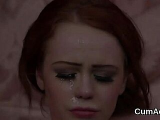 The Stunner Sucked Sperm to Cumshot on Face