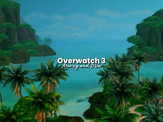 Overwatch 3D Hentai Beach Sex Preview