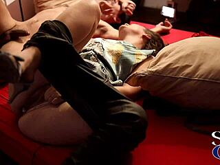 french amateur slut in leather pants satin dress satin panties heels doggy style blowjob rimming compilation