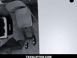 Emma Hix Caught Shoplifting, Fucked by Security Guard Wrex Oliver