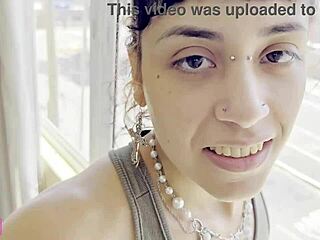 Gotica fucks big black cock doggystyle