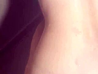 Feeling excited during quick fuck wearing jeans with skinny girlfriend