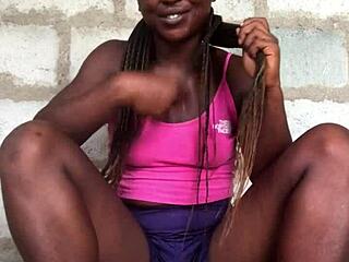 this crazy bitch fucks her pussy and asshole with dildos