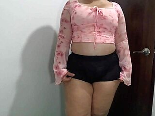 Mother-in-law's perfect ass before bed